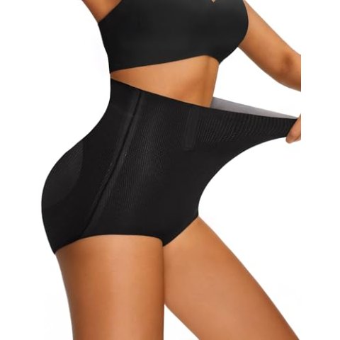 LUCKMEEY Seamless Tummy Control Shaping Briefs