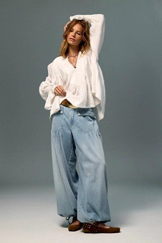 We The Free Lotus Balloon Jeans