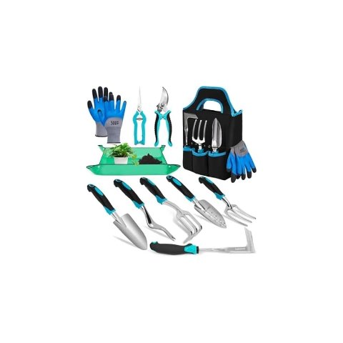 11-Piece Stainless Steel Garden Tool Set