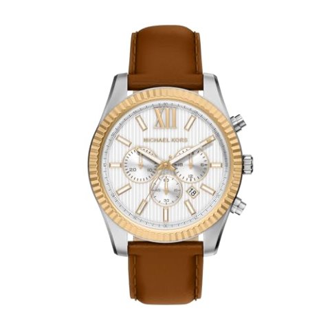 Michael Kors Lexington 计时男士皮带腕表 MK9257