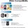 Minthouz 3 in 1 Fast Wireless Charging Station 20W Adapter Compatible with iPhone Apple Watch AirPods