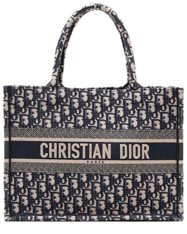 Pre-owned Book Tote Medium Canvas Tote Bag