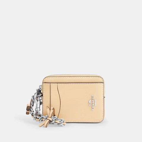 Zip Card Case with Bows