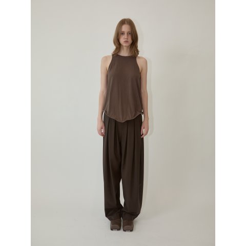 KIMHĒKIM Julia Layered Sleeveless Top Stretch Cotton