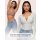 NIASOUL Women's Wireless Seamless Deep V Push Up Bra