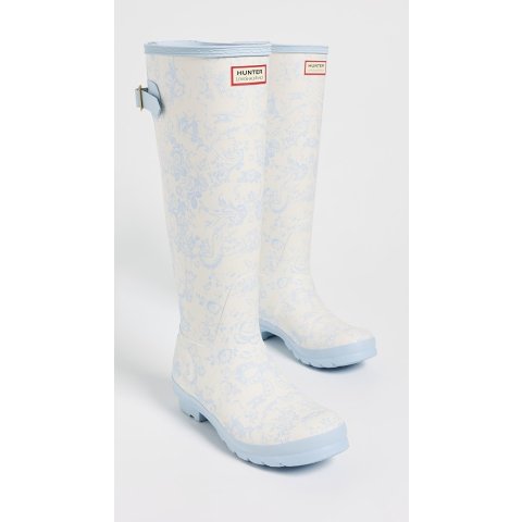  x LoveShackFancy Original Tall 后系带靴