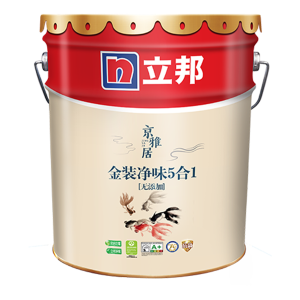 NIPPON PAINT  京雅居金装净味5合1 乳胶漆 防霉无添加 18L
