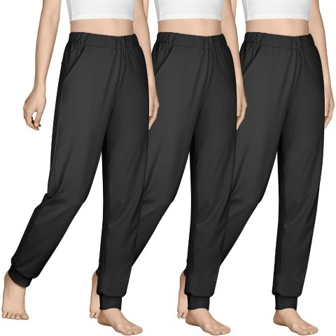 BIG ELEPHANT Girls Lightweight Jogger Pants with Pockets