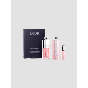 Dior满$250送$50礼卡Addict 保湿润唇膏及精华油三件套