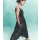 Palm Tie Cutout Midi Pocket Dress with Pockets