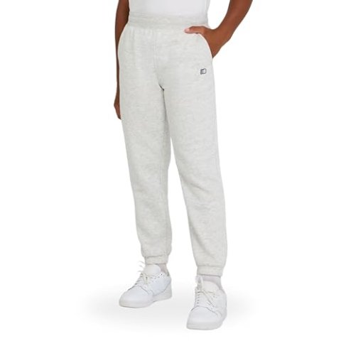New Balance Boys Relaxed Fit Cotton Blend Fleece Sweatpants, Size 4-20