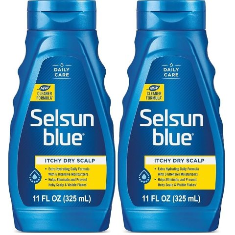 Selsun Blue 去屑洗发水 11oz*2 舒缓型