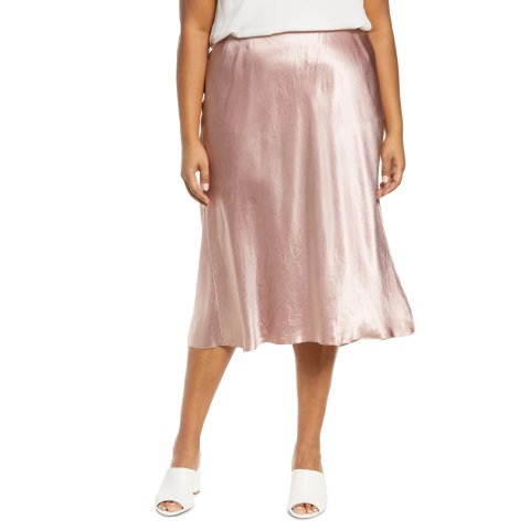 Vince Satin Slip Skirt for Women