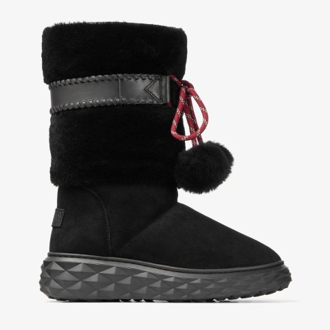 Cobi Suede Mid Boots with Shearling Lining