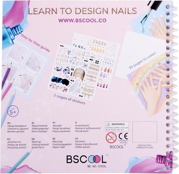 BSCOOL 儿童美甲贴纸设计手册