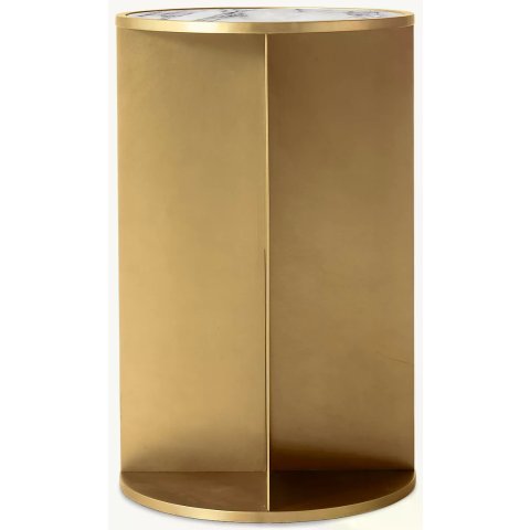 RH Cullen Stone Round Drink Table Multiple Sizes
