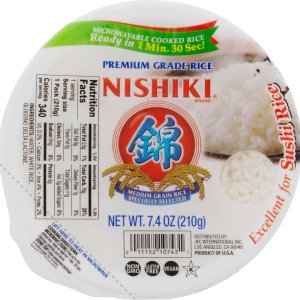 Nishiki 蒸白米饭 7.4盎司 6盒装