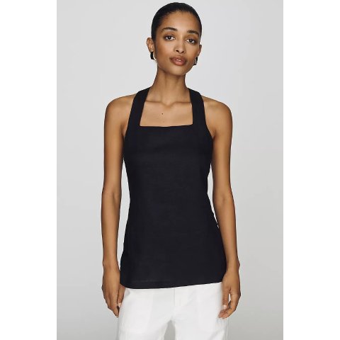 Reformation Kalita 100% Linen Top