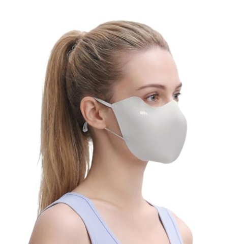 BENEUNDER 女士防晒冰感面罩 UPF50+ 夏季立体透气