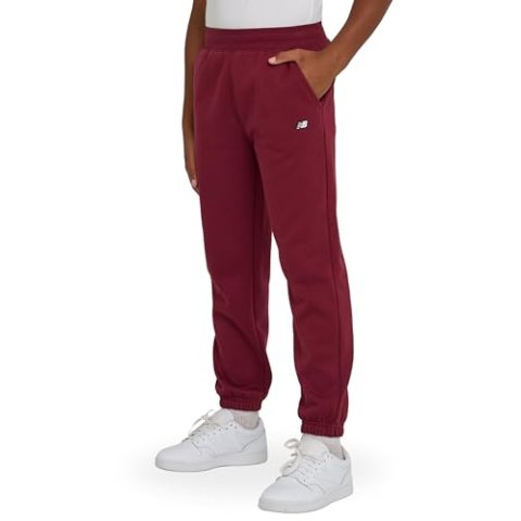 New Balance Boys Relaxed Fit Joggers Cotton Blend Fleece Sweatpants 4-20