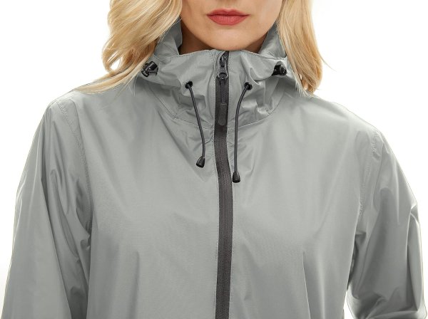 LeSies Women's Lightweight Waterproof Rain Jacket