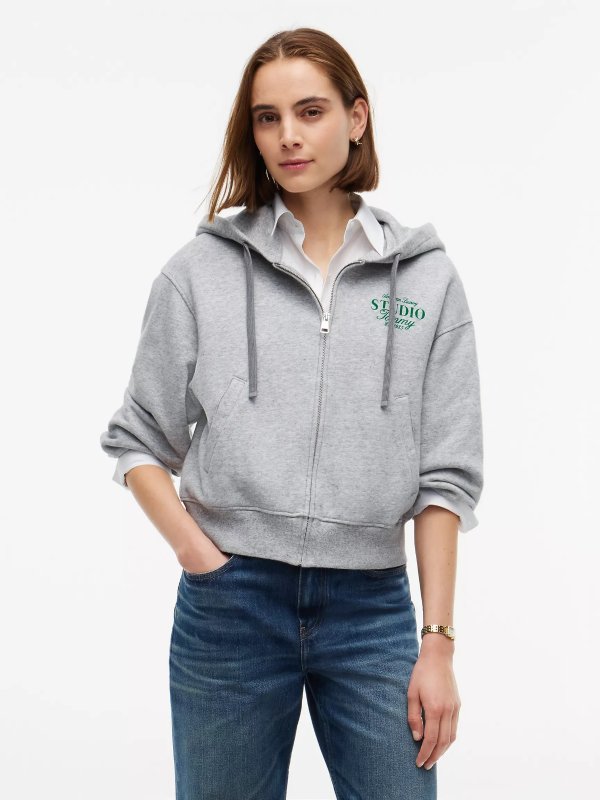  Studio Logo Zip Hoodie