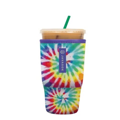 Sok It JavaSok Insulated Neoprene Cup Sleeve for Iced Coffee & Soda Large 30-32oz