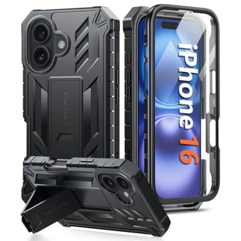 FNTCASE iPhone 16 手机壳 内置膜 支架