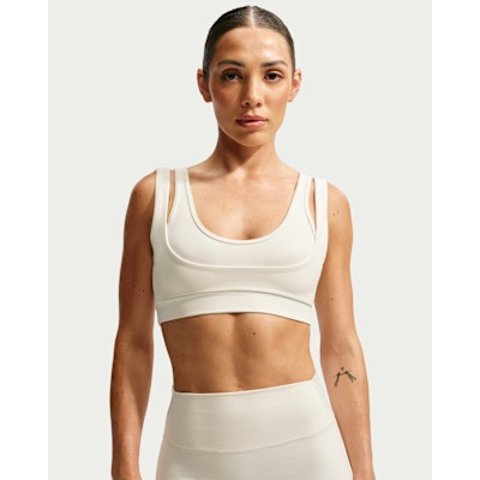 NikeSKIMS 哑光双肩带U领文胸 女士
