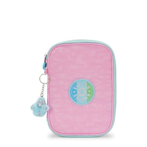 Kipling 100 Pens FC Printed Organizer Case for Accessories, Art Supplies, Makeup, Travel