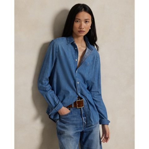 Ralph LaurenClassic Fit Denim Shirt Women