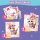 BSCOOL Sticker Dress Up Book for Girls Kitten Activity 300+ Reusable Stickers Ages 5-8