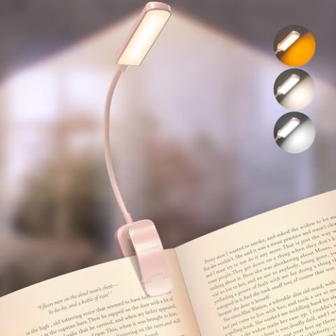Glocusent 13 LED Book Light for Night Reading, Gifts for Book Lovers