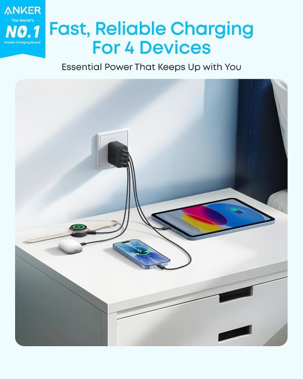 Anker Zolo 50W USB-C 快充充电器