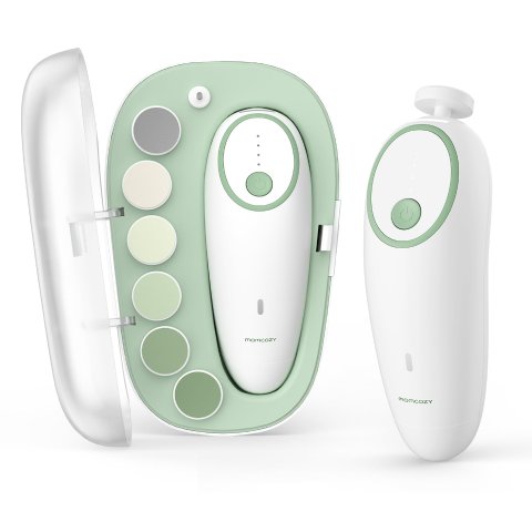 Momcozy Electric Baby Nail File Gentle Night Light Low Noise Nail Trimmer