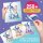 BSCOOL Unicorn Fashion Design Sticker Book for Kids Activity