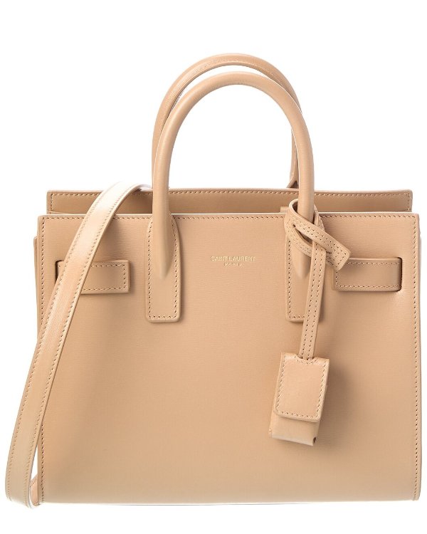 Saint Laurent Nano Sac De Jour Leather Satchel
