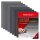 BOSHCRAFT 9"x11" Wet Sandpaper Assortment 25 Pack (400-5000 Grit)