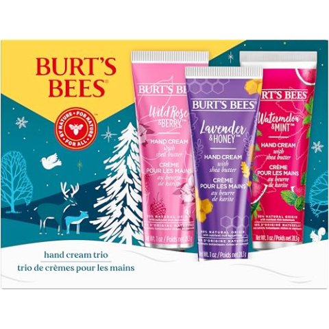Burt's Bees 乳木果护手霜三件套