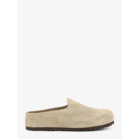 BirkenstockBirkenstock Amsterdam 麂皮包头凉拖 灰褐色