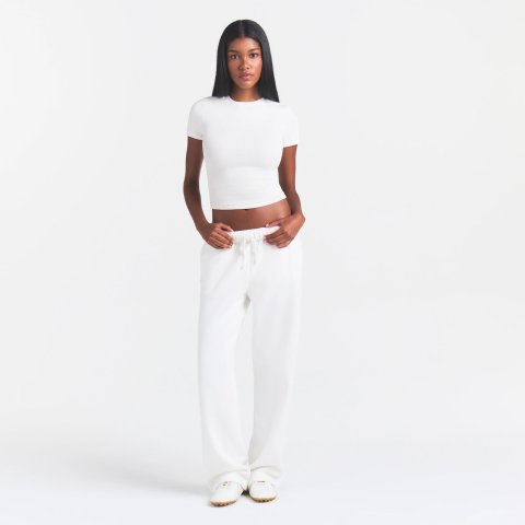 Cotton Ribbed T-Shirt