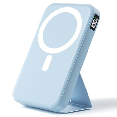 Gxorul 10000mAh 磁吸无线充电宝 20W快充 可折叠支架