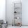  5-Tier Steel Wire Shelving Unit with Wheels, 23.2 x 13.8 x 72 Inch