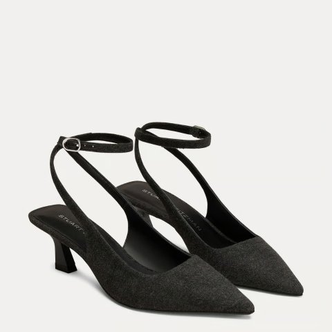Vinnie Ankle-Strap Pump 50 Heels