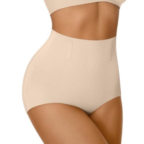 LUCKMEEY Tummy Control Seamless Shaping Briefs