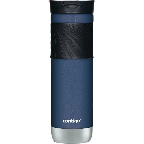 Byron 2.0 Stainless Steel Travel Mug with Snapseal Lid and Grip 24oz Leak Proof BPA Free