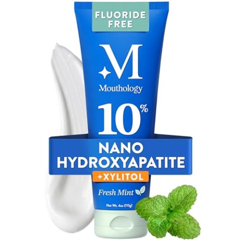 Mouthology 10%纳米羟基磷灰石牙膏 4oz