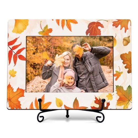 HandEasy XK06 Autumn Leaves Theme 4×6 Picture Frame