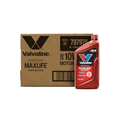 Valvoline MaxLife 10W-30 合成机油 1夸脱 6瓶装