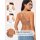 NIASOUL Women's Wireless Seamless Deep V Push Up Bra